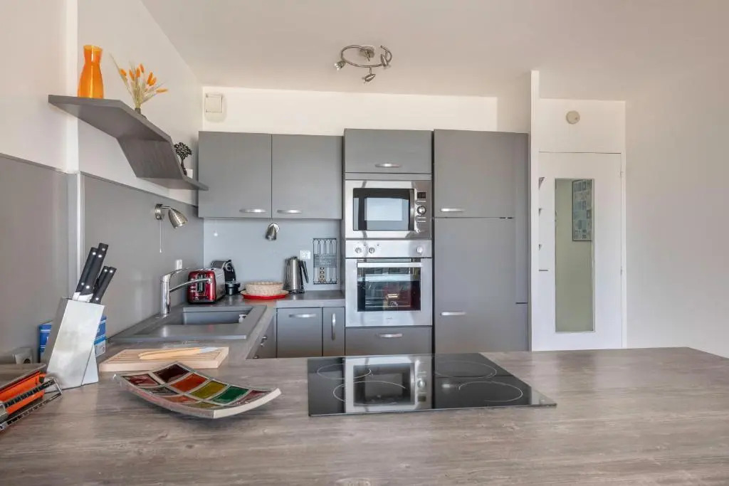 Vue imprenable sur l'Ocean dans cet appartement pour six personnes
