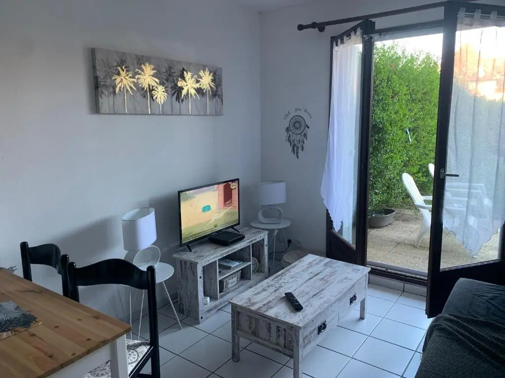 Appartement Rez de jardin Cabourg résidence bord de mer