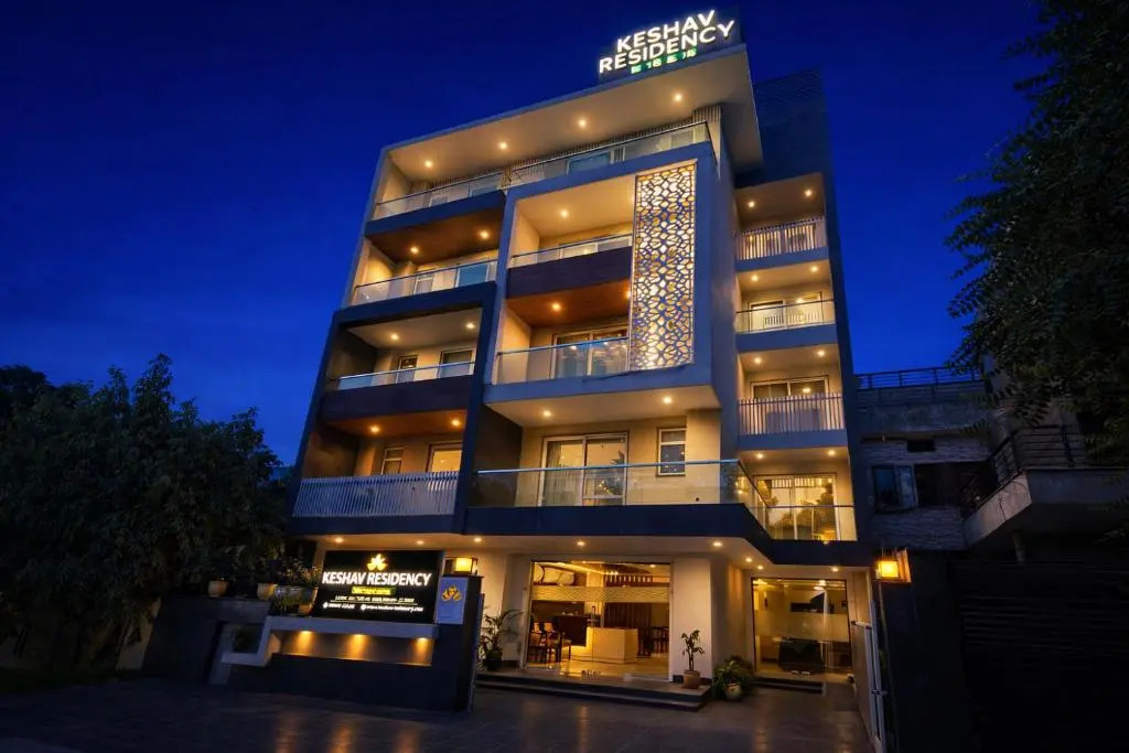 Hotel Keshav Residency - Medicity Gurugram, near Medanta Hospital, Pure Vegetarian