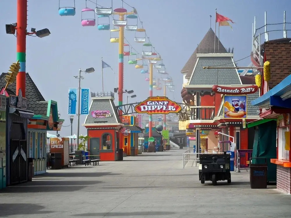 Capri Motel Santa Cruz Beach Boardwalk
