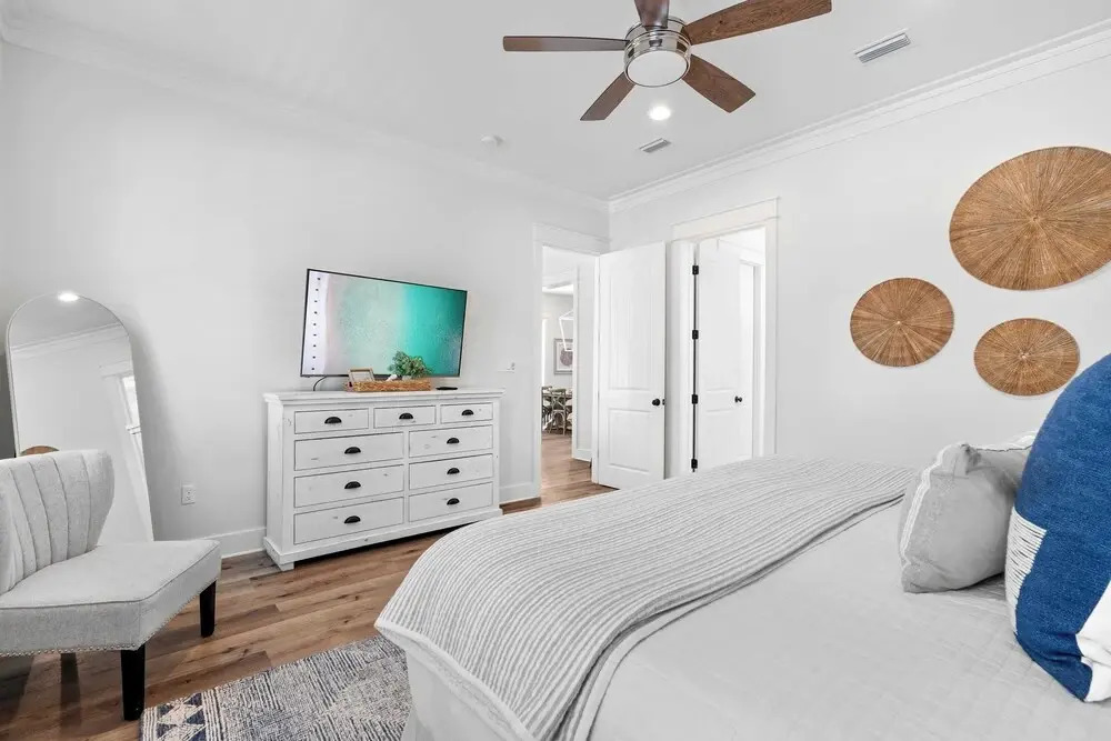 Sleeps 34! 2 Homes, Private Pools, Firepit, Golf Cart, Walk to Beach Seagrove San Juan by Avantstay