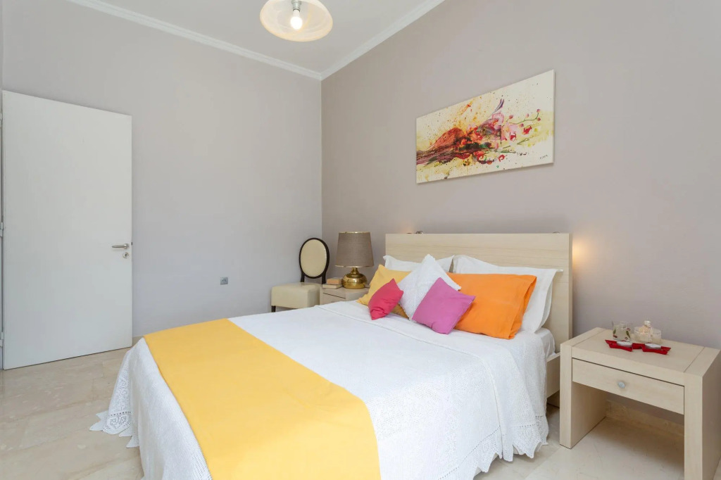 Villa Katerina Large Private Pool Walk to Beach Sea Views A C Wifi Car Not Required - 2359