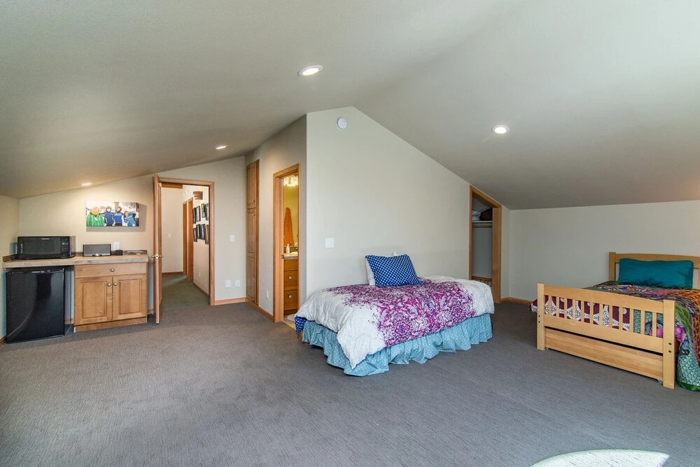 Tahoe Donner Snow Globe Home by RedAwning