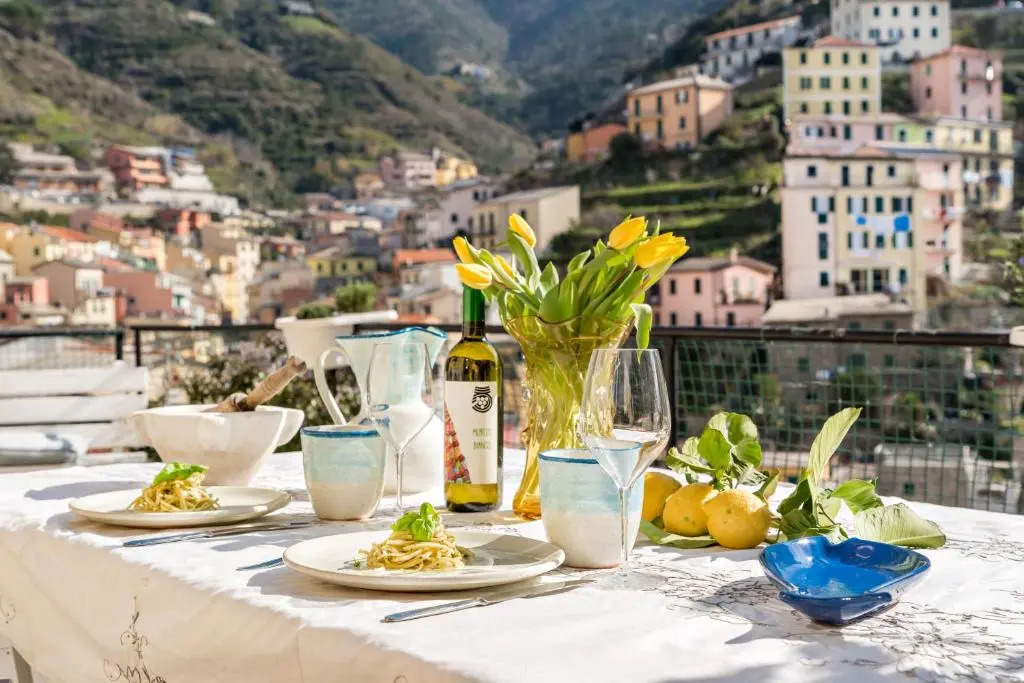Villino Caterina House: big terrace seaview