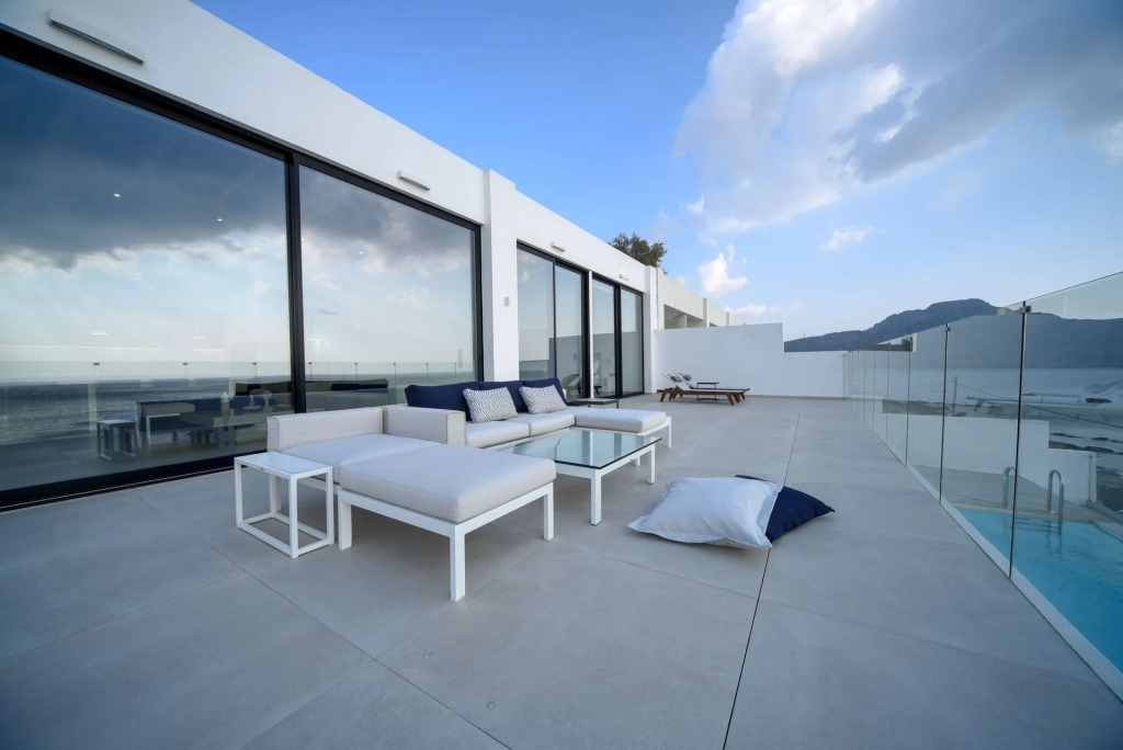 Villa Nostos Plakias beachfront sea view privet pool