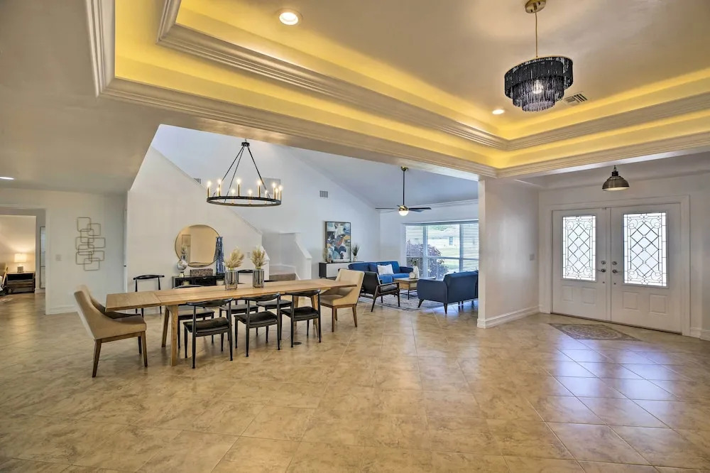 Luxe Waterfront Home w/ Pool & Dock in Cape Coral