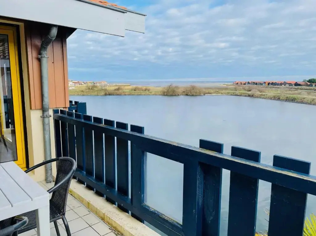 SUR PILOTIS☆ 4PERS ☆vue incroyable sur le bassin