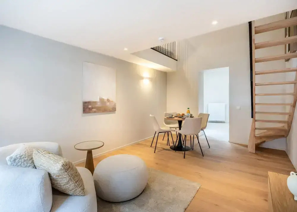 Duplex Apartment for 4 Guests in the Heart of Ghent