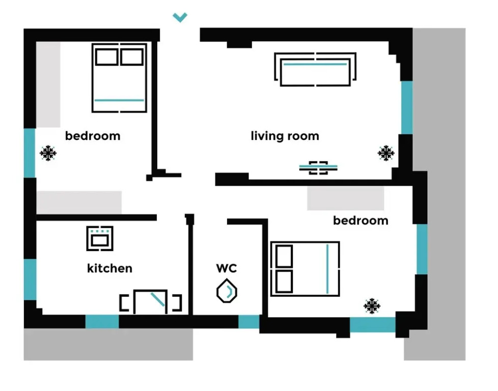 UPSTREET Bright 2BD Apt in Psychiko