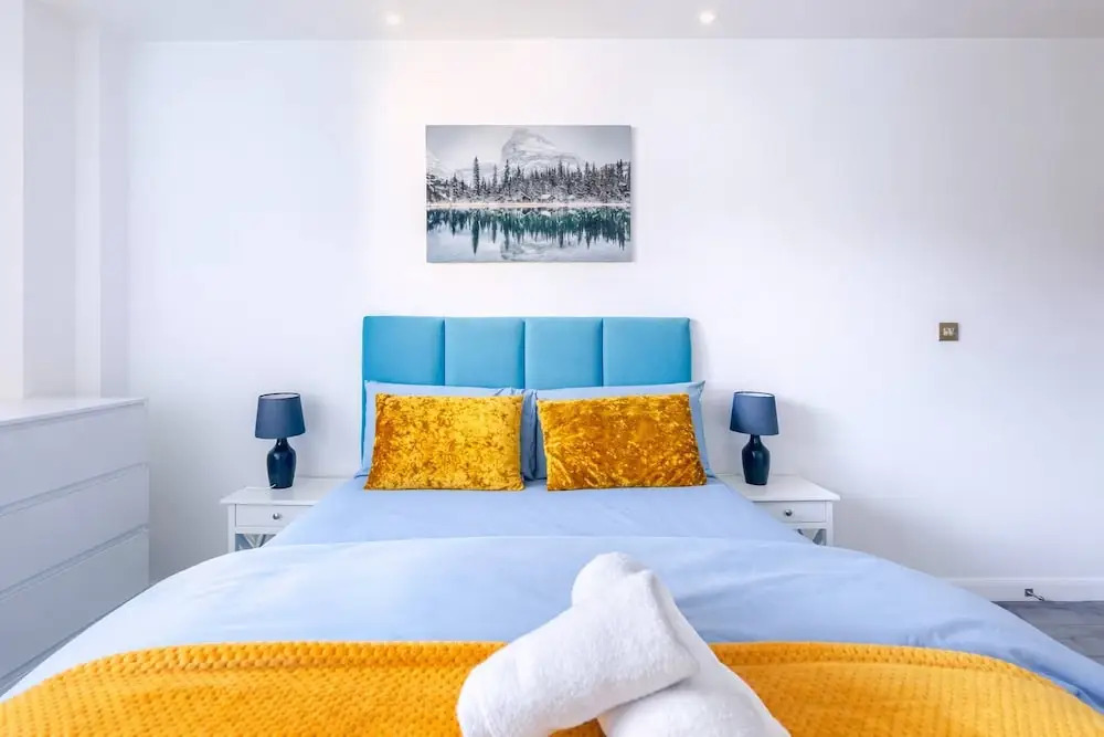 Modern Leicester 1-bed Fast Wi-fi