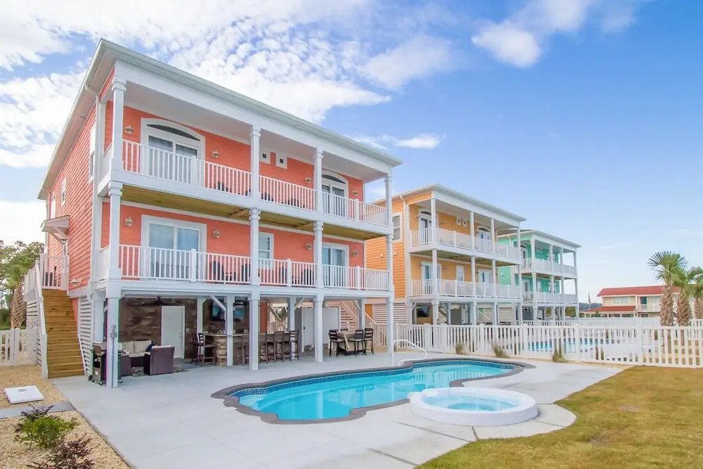 All-new Luxe W/ Pool - Walk To Beach! 5 Bedroom Home