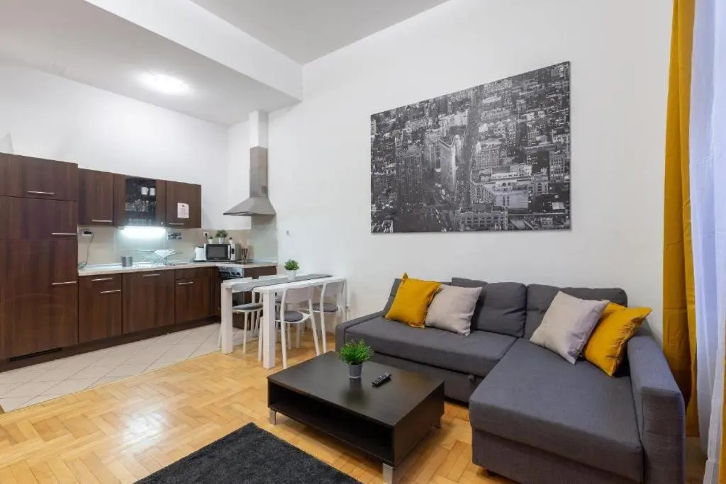 Downtown home in the Gozsdu Garden