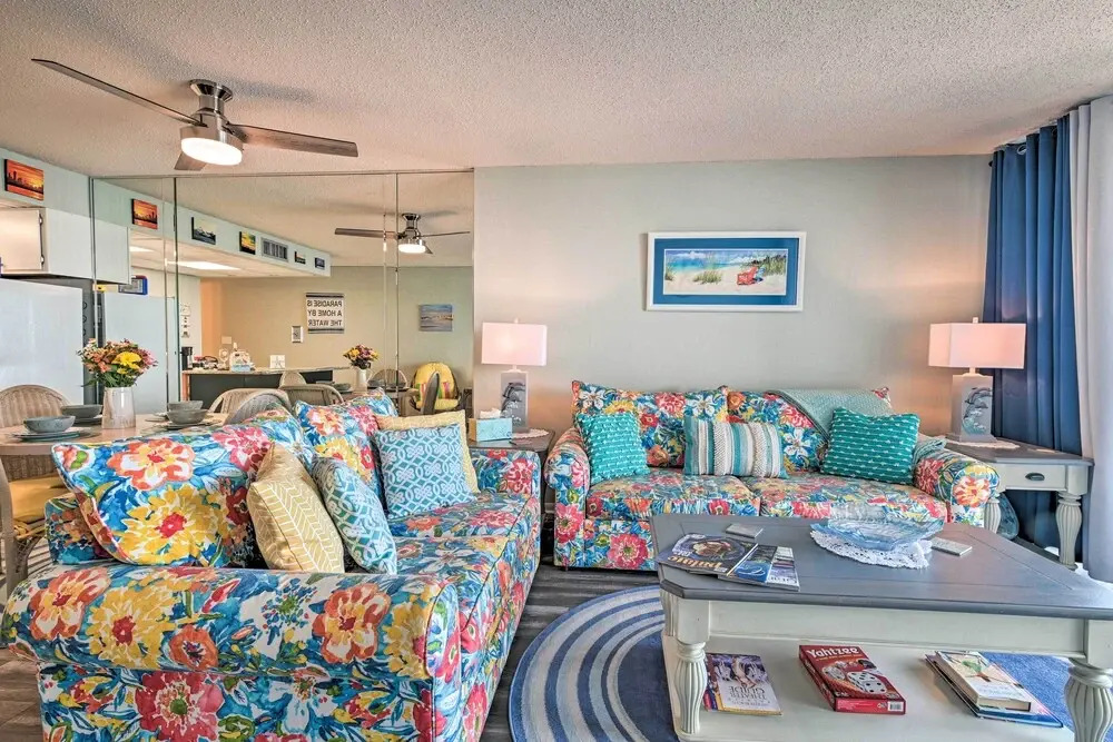 Oceanfront Oasis w/ Deck and Resort Beach Access!