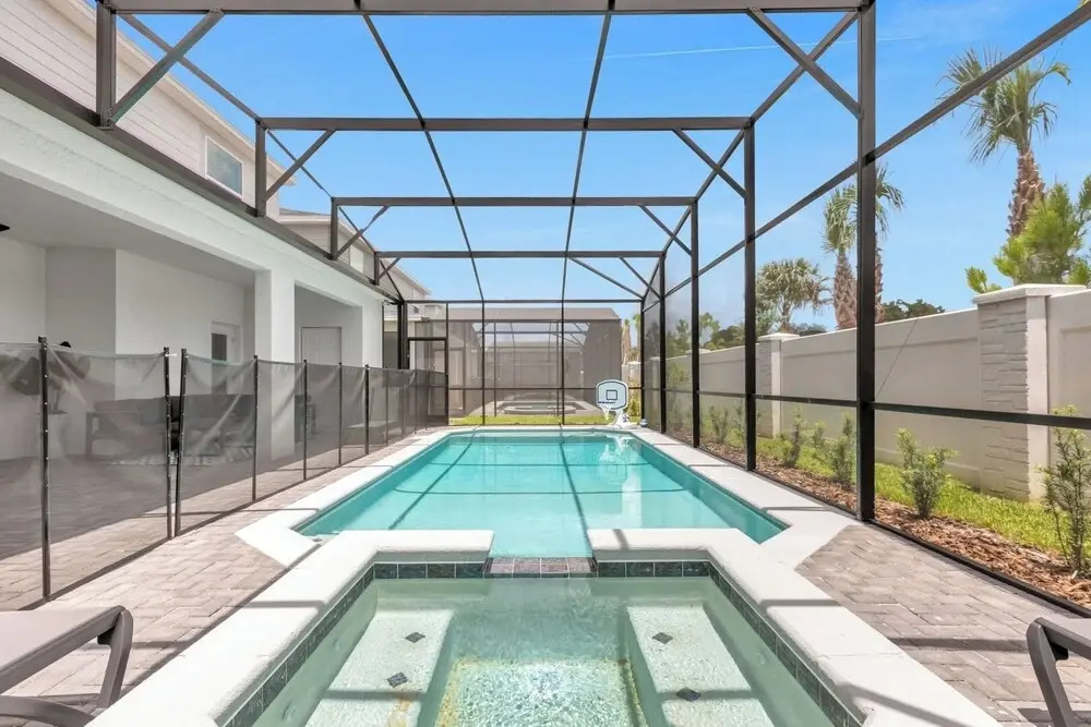 Elegant Villa Private Pool Near Disney