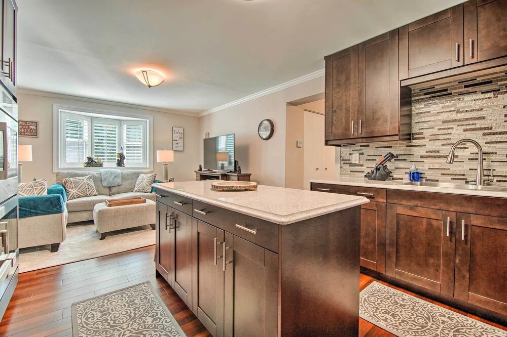 Sun-lit Lake Geneva Sanctuary w/ BBQ Patio!