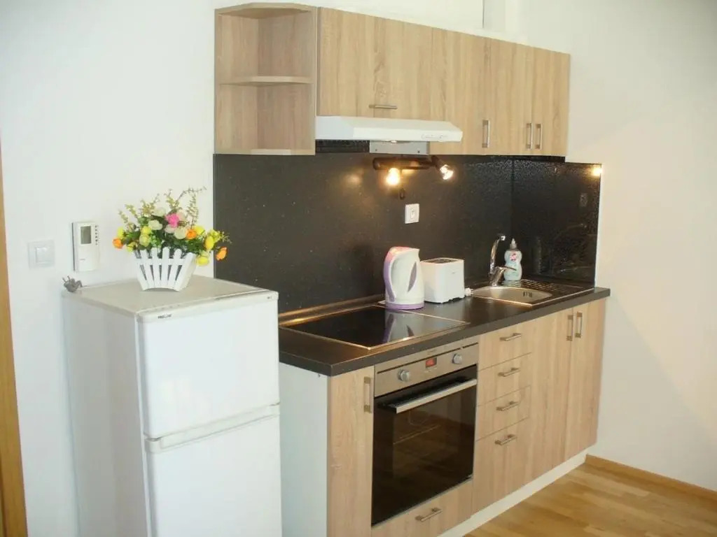 Garden apartment with garage in central Prague
