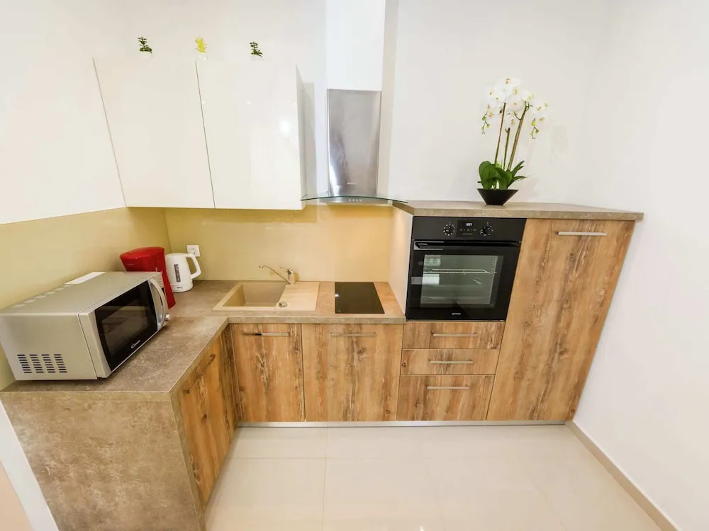 New Luxury Apartment With Nice Garden and Barbecue in a Quiet Area, Wifi