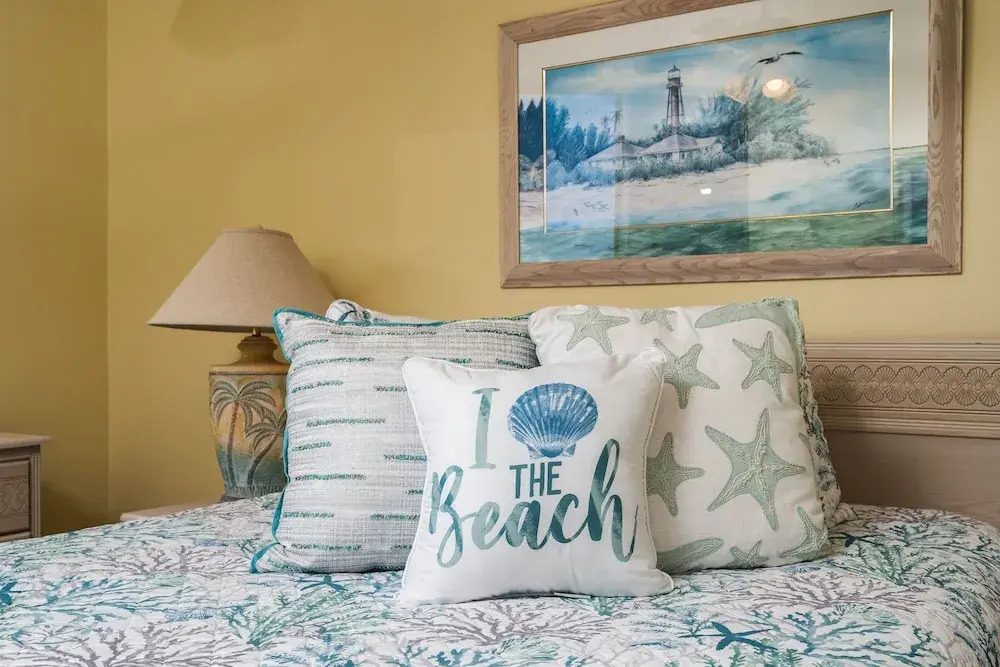 Immaculate Gated Community Condo - Just Across The Street From The Beach! 2 Bedroom Condo by RedAwning