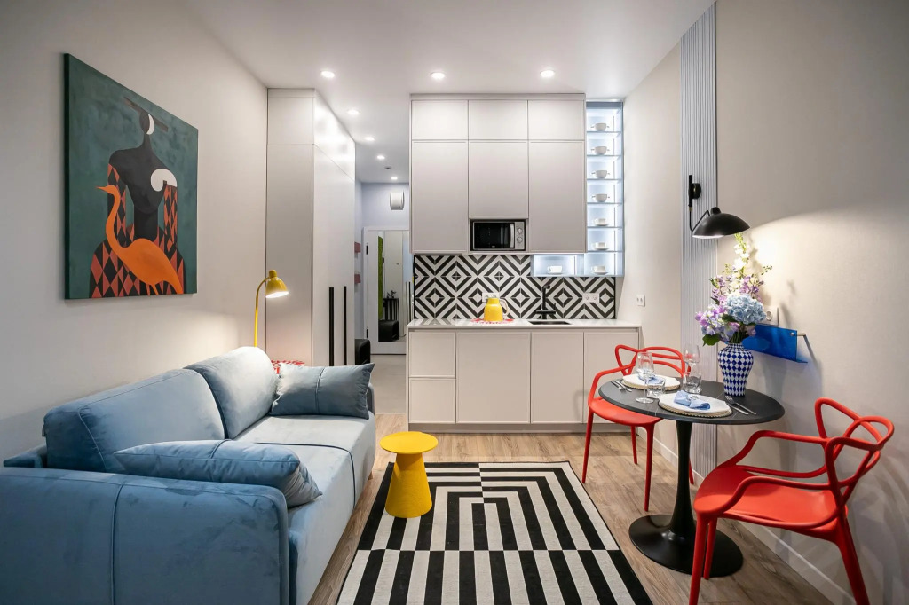 Apartments in Afi Tower residential complex