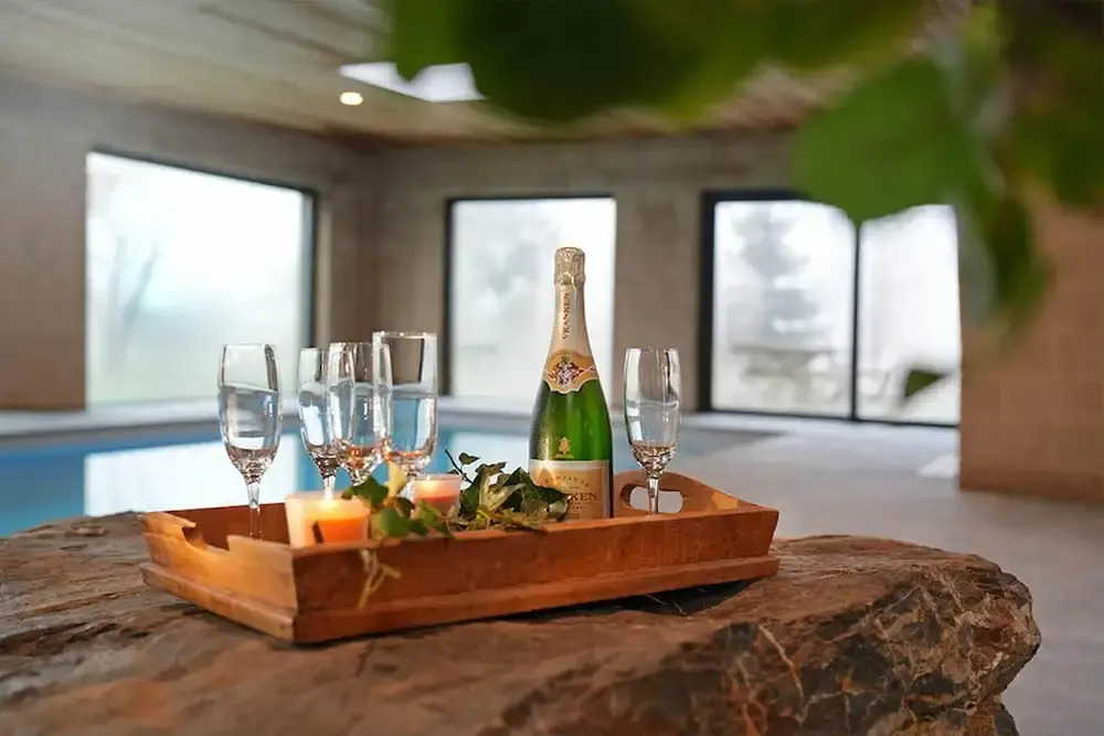 A Stylish Villa in a Green Setting, With a Fully Equipped Wellness Center