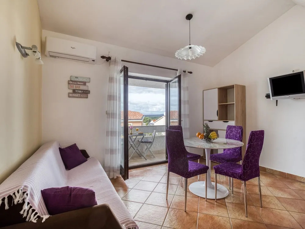 Modern Apartment in Punat With Balcony