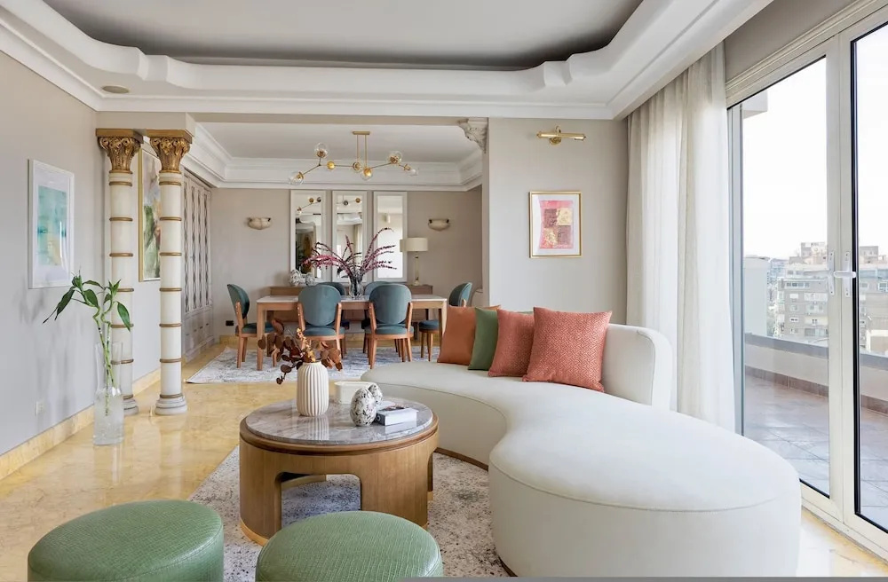Vesta - Panoramic Duplex APT - 3BR - Zamalek