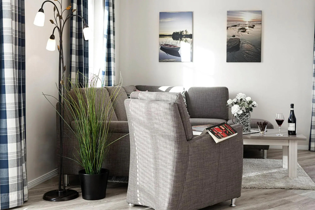Luxushaus Boddenküste mit Sauna