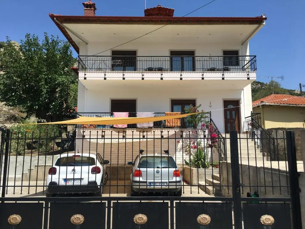 Stone house under a rock Kukos