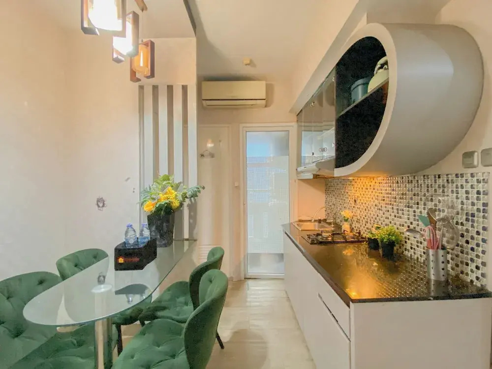 Spacious And Homey Combined 3Br Apartment Green Pramuka City