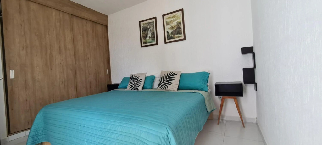 Departamento en condominio con alberca y área infantil