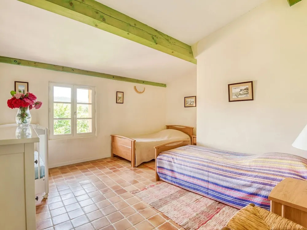 The Awning Housecosy Holiday Home in Rustrel With Swimming Pool