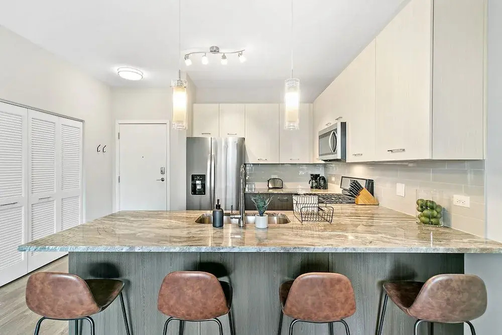 Bright Stylish 2BR Apt in Oak Brook