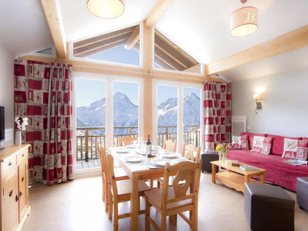Nice apartment with a dishwasher located in Les Deux Alpes