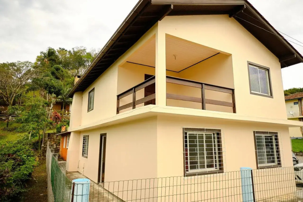 Casa com varanda