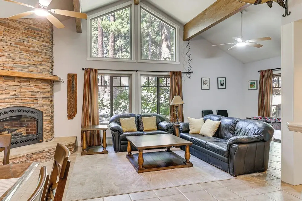 Forest-view Haven w/ Game Room: Tahoe City Gem!