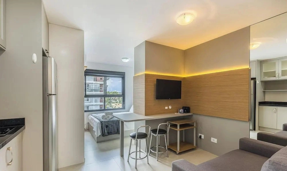 Your Complete Stay in a Building With a gym in the Best Location in Curitiba - Plas