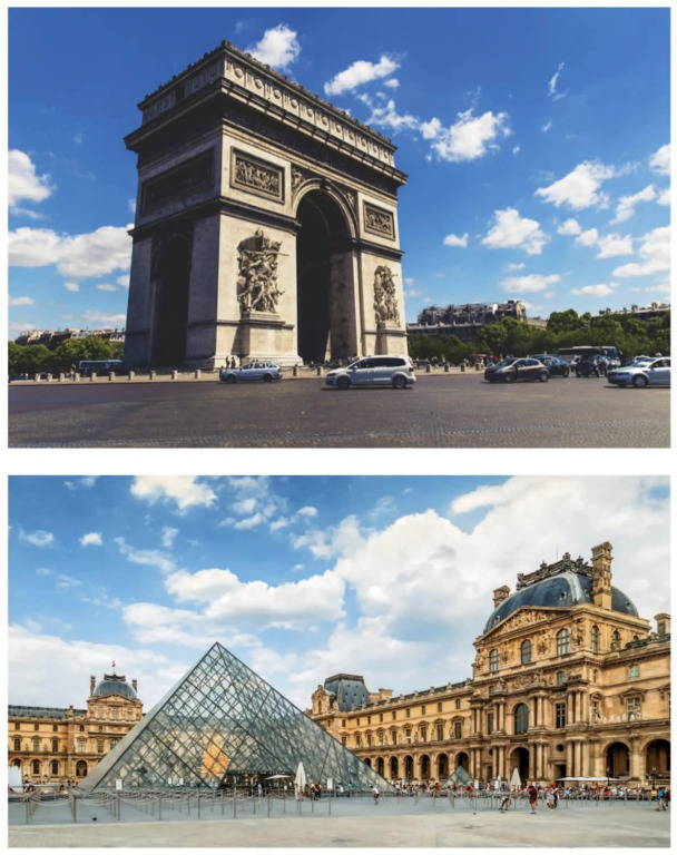 B 1632 - Louvre - Studio Parisien