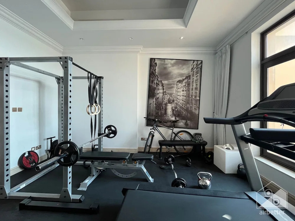 Seaview Penthouse with Private Gym & Outdoor Pool