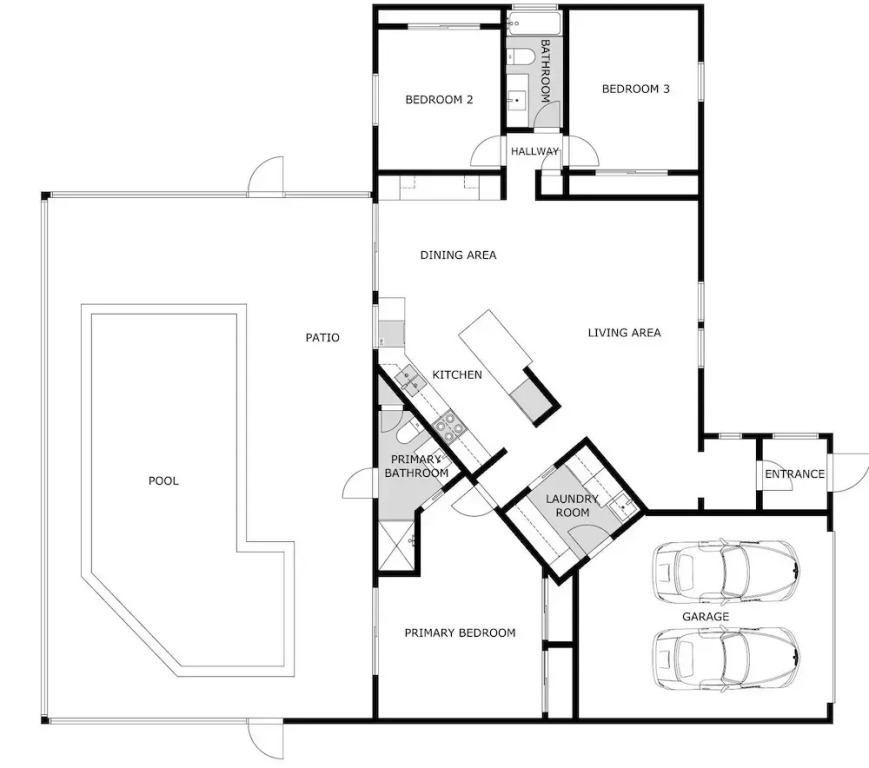 Just Chill Modern Canal Villa w Heated Pool