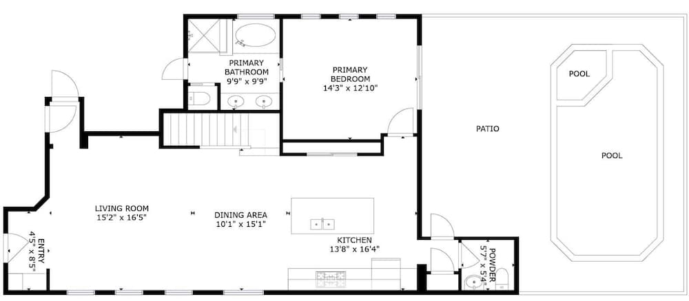 Windsor Island Resort 5 Bedroom East Facing Pool - P820923