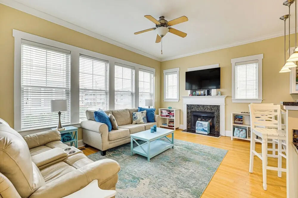 Walk to Beach: Coastal Carolina Home w/ Decks!