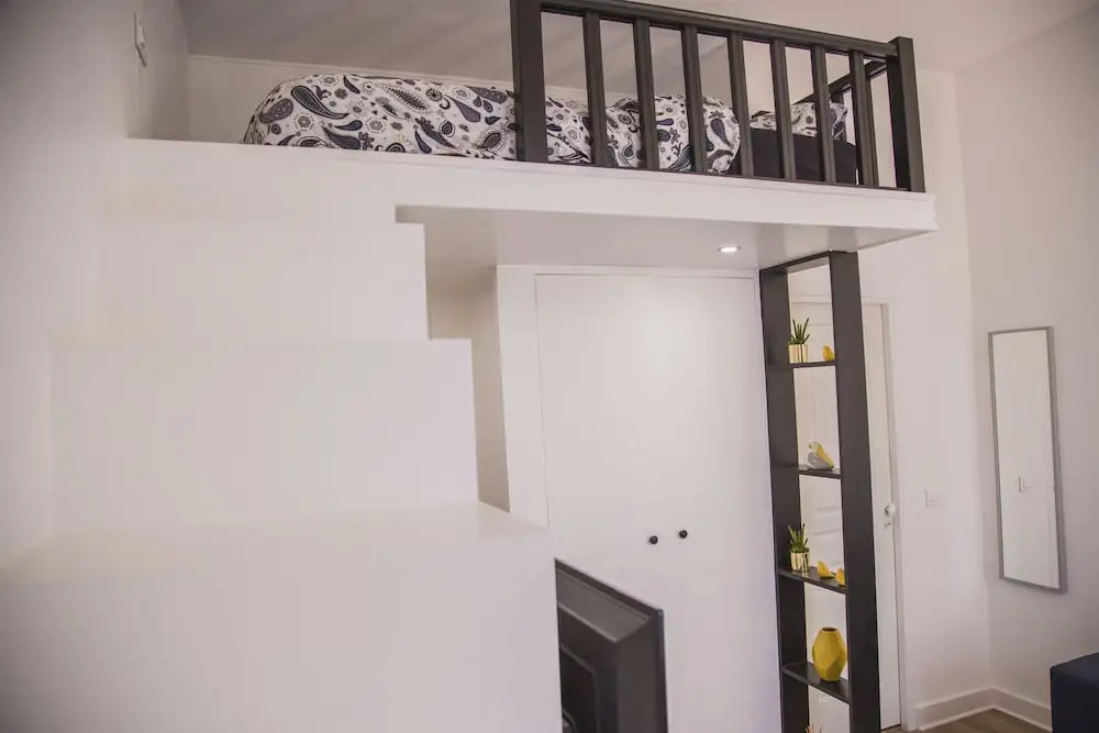 Studio cosy avec mezzanine