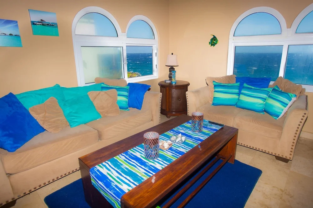 Stunning Coral View Home with Oceanfront Pool by RedAwning