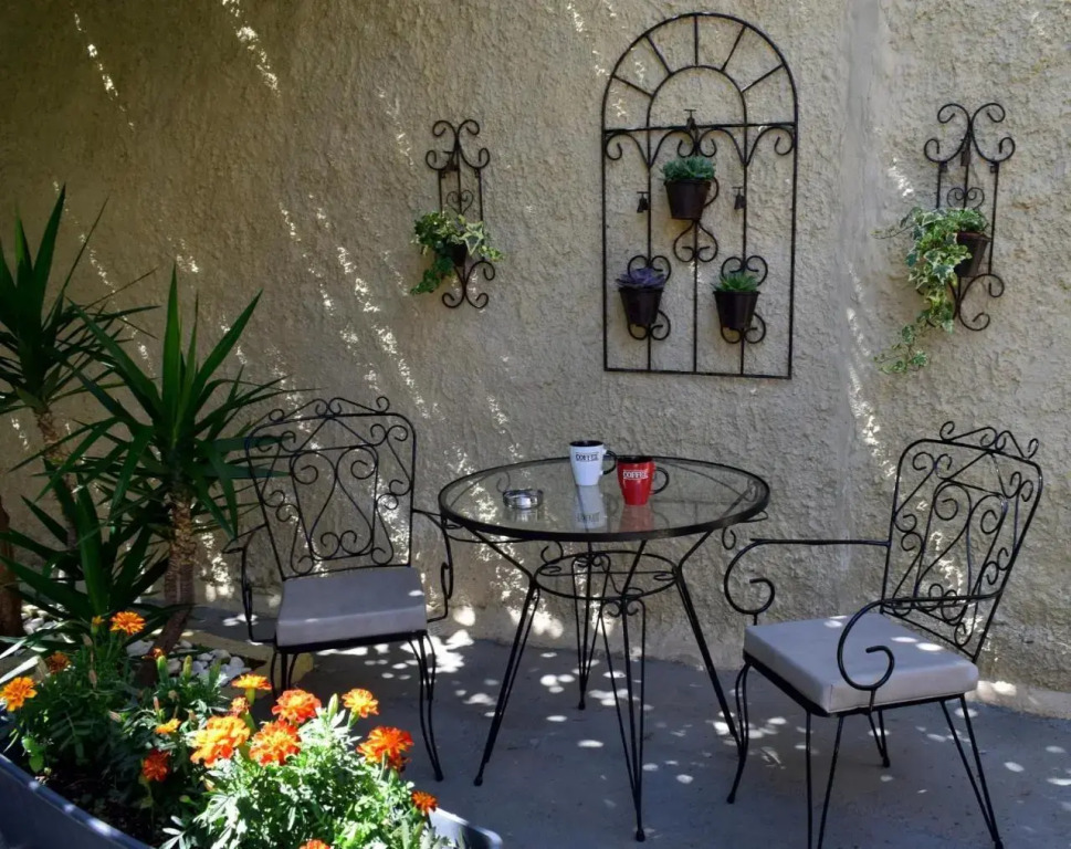 House Inside Garden