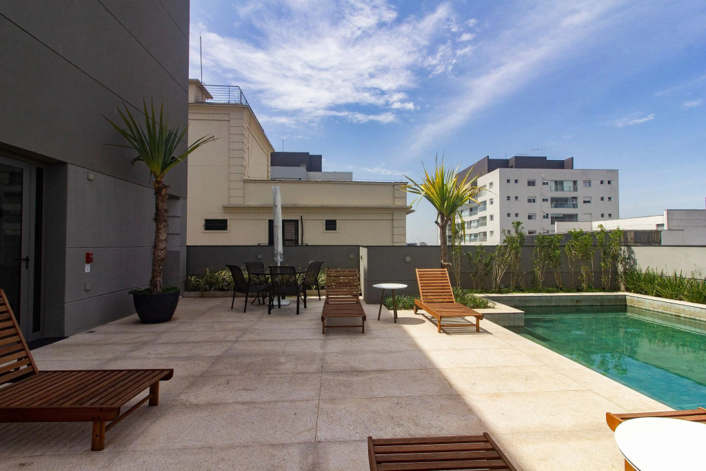 Studios Próximo A Av Paulista Com Piscina No Rooftop E Sauna