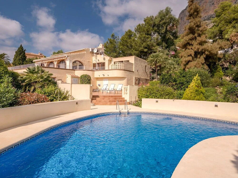 Uniquely Located Villa, Private Swimming Terraces, View Over Javea and the Montego