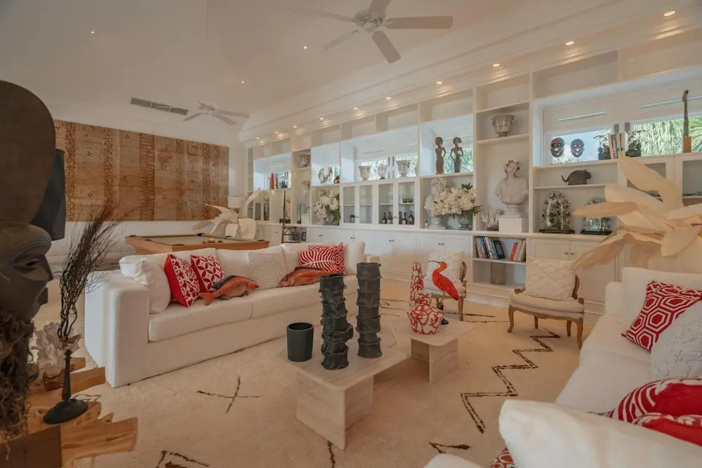 Unique Lake-front 10-bedroom Mansion in Most Luxurious Resort of the Caribbean