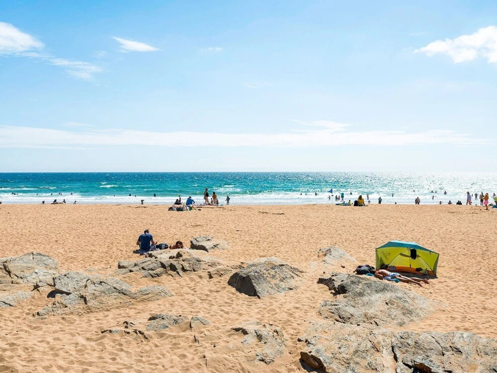 Apartment about 100 metres from the Atlantic Ocean to the south of Brittany.