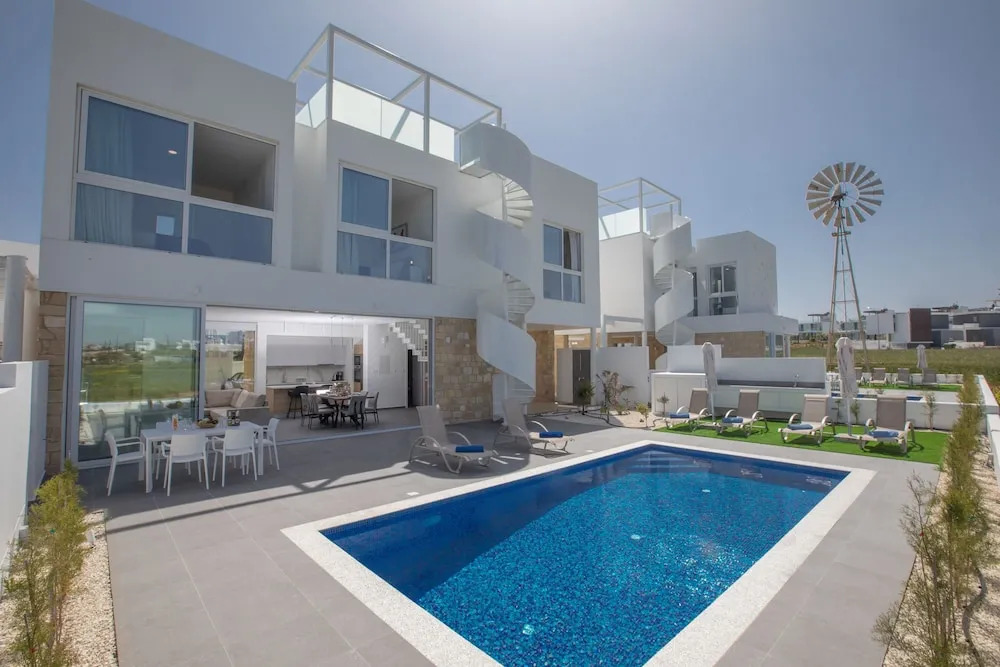 Protaras Vie Bleu Villa Vb14 New 3 Bedroom Villa in the Center of Protaras