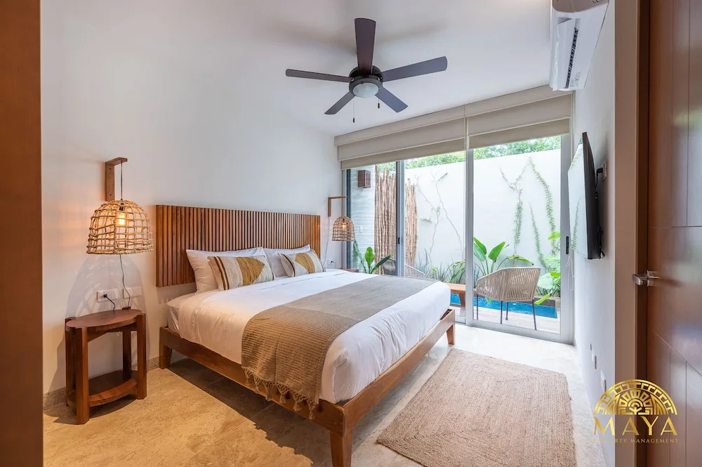 NHOA 108B Lux 1BR Condo Plunge Pool in Aldea Zama